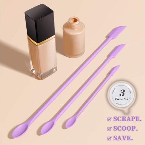 3 Pcs Makeup Spatula Set