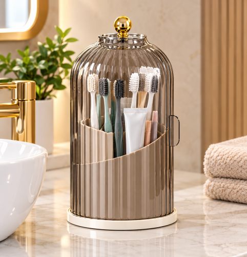 Luxury Bathroom Toothbrush Organizer