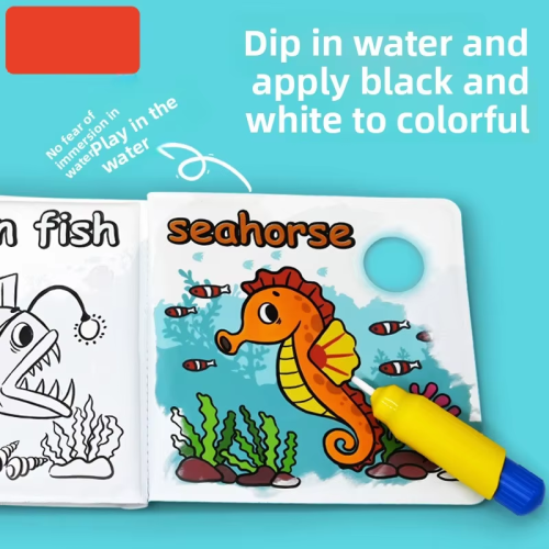 My Ocean Animals Color-Changing Bath Book