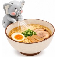 Novelty Cartoon Animal Food Cooling Fan USB Charging Speed Mini Clip on Fan Hygienic Cool Down Hot Noodles Soup Coffee at Table