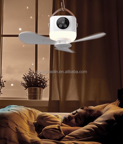 Portable and Rechargable Fan Plus Light