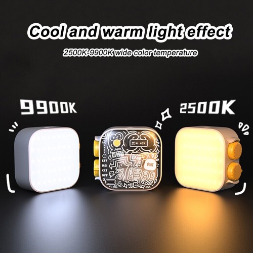 SIDANDE TOFU 6W RGB LED Photography Light