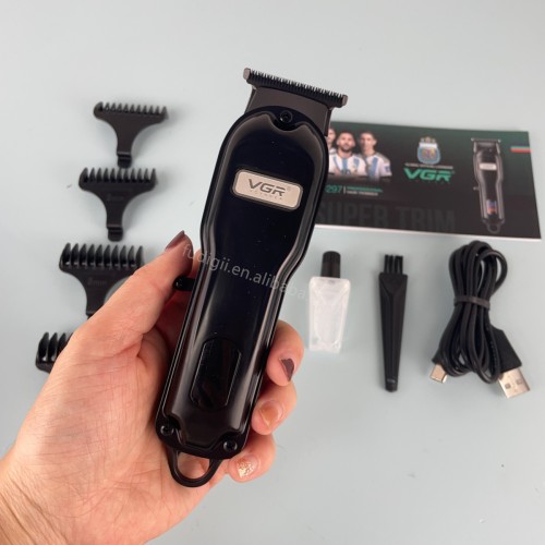 Vgr V-297 Hot Selling Professional Usb Charging Electric Hair Cutting Trimmer Barber Clippers for Men